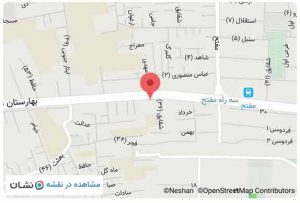 مکان فردین کالا روی نشان