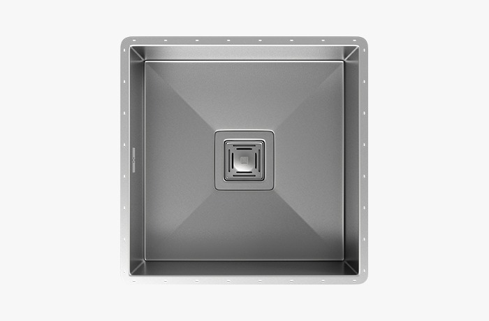 سینک استیل مدل کورین Corian 400 سیمر (داتیس) سینک استیل مدل کورین Corian 400 سیمر (داتیس)
