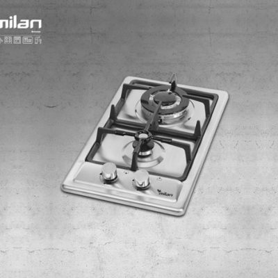 اجاق گاز رومیزی استیل توکار میلان برنز (milanbronze) مدل S6
