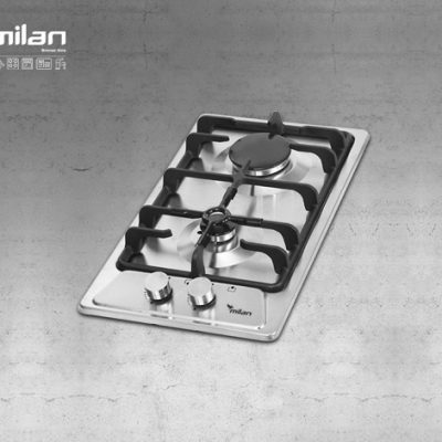 اجاق گاز رومیزی استیل توکار میلان برنز (milanbronze) مدل S7