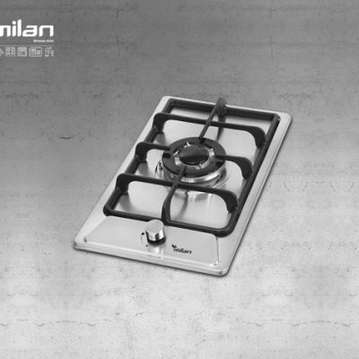 اجاق گاز رومیزی استیل توکار میلان برنز (milanbronze) مدل S8