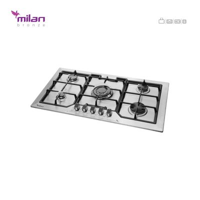 اجاق گاز رومیزی استیل توکار میلان برنز (milanbronze) مدل S21