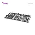 اجاق گاز رومیزی استیل توکار میلان برنز (milanbronze) مدل S10
