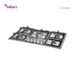 اجاق گاز رومیزی استیل توکار میلان برنز (milanbronze) مدل S9