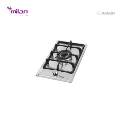 اجاق گاز رومیزی استیل توکار میلان برنز (milanbronze) مدل S8
