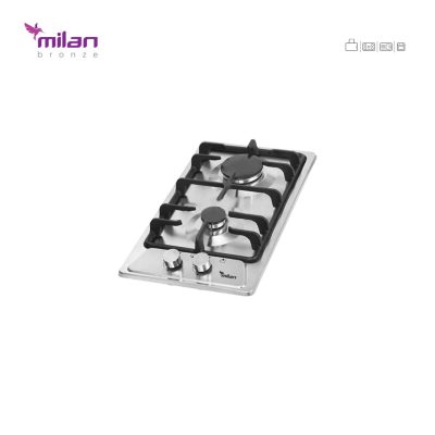 اجاق گاز رومیزی استیل توکار میلان برنز (milanbronze) مدل S7