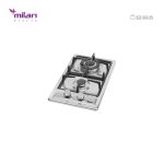اجاق گاز رومیزی استیل توکار میلان برنز (milanbronze) مدل S6