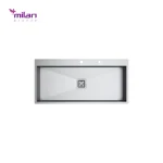 سینک ظرفشویی استیل باکسی توکار مدل 40105 میلان برنز (MILANBRONZE)