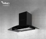 هود شومینه ای میلان برنز (Milanbronze) مدل ماتیسا مشکی (MATISA BLACK)