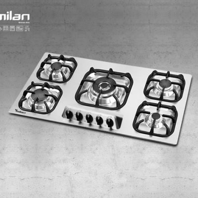 اجاق گاز رومیزی استیل توکار میلان برنز (milanbronze) مدل S24