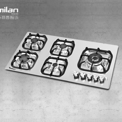 اجاق گاز رومیزی استیل توکار میلان برنز (milanbronze) مدل S25