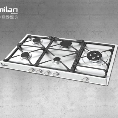 اجاق گاز رومیزی استیل توکار میلان برنز (milanbronze) مدل S30