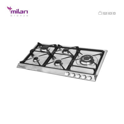 اجاق گاز رومیزی استیل توکار میلان برنز (milanbronze) مدل S30