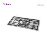 اجاق گاز رومیزی استیل توکار میلان برنز (milanbronze) مدل S26
