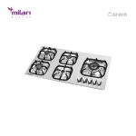 اجاق گاز رومیزی استیل توکار میلان برنز (milanbronze) مدل S25