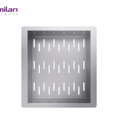 سینک ظرفشویی استیل باکسی توکار مدل 40105S01 میلان برنز (MILANBRONZE)