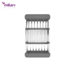 سینک ظرفشویی استیل باکسی توکار مدل 40105S01 میلان برنز (MILANBRONZE)