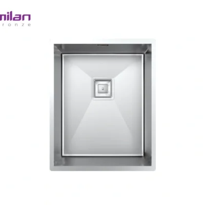 سینک ظرفشویی استیل باکسی توکار مدل 4034 میلان برنز (MILANBRONZE)
