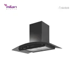 هود شومینه ای میلان برنز (Milanbronze) مدل ونیز مشکی (VENIZ BLACK)