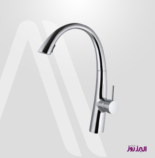manisa-shower-chrome شیر ظرفشویی شاوری مانیسا کروم البرز روز (ALBORZROOZ)