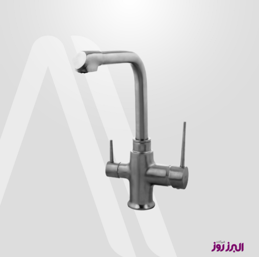 negin-2manzoor-chromemat شیر ظرفشویی دو منظوره نگین کروم مات البرز روز (ALBORZROOZ)