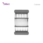 سینک ظرفشویی استیل باکسی توکار مدل 4090 میلان برنز (MILANBRONZE)