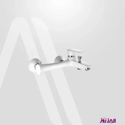 شیر حمام مدل کارن سفید البرز روز (ALBORZROOZ)