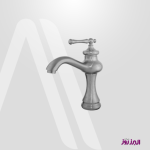 شیر روشویی مدل علاءالدین کروم مات البرز روز (ALBORZROOZ)