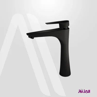شیر روشویی بلند مدل کارن مشکی البرز روز (ALBORZROOZ)