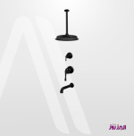 شیر حمام توکار علاءالدین تیپ2 مشکی البرز روز (ALBORZROOZ)