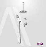 شیر حمام توکار دراما تیپ3 کروم مات البرز روز (ALBORZROOZ)