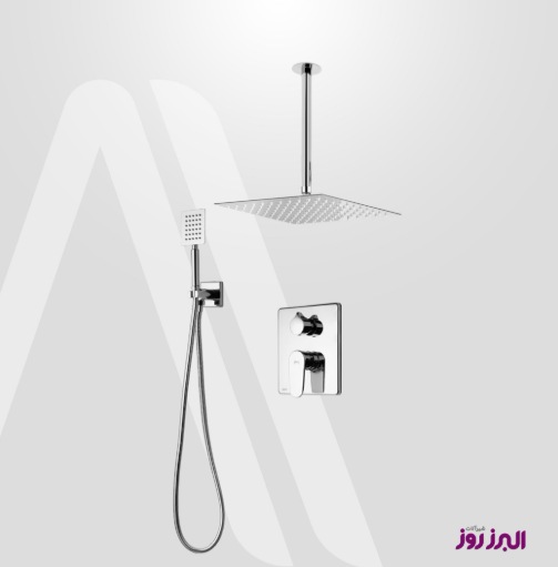 hvtct3 شیر حمام توکار ونتو تیپ3 کروم البرز روز (ALBORZROOZ)