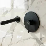 شیر روشویی توکار آرتین مشکی مدل سارا
