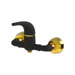 شیر توالت آرتین مشکی طلایی مدل سورن