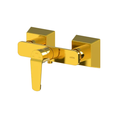 شیر توالت آرتین طلایی مدل آریو
