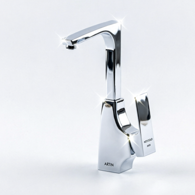 شیر ظرفشویی آرتین کروم مدل آرتا