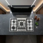 اجاق گاز استیل اخوان مدل G133