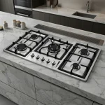 اجاق گاز شیشه ای اخوان مدل GI135