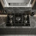 اجاق گاز شیشه ای اخوان مدل V25