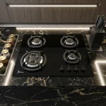 اجاق گاز شیشه ای اخوان مدل V26
