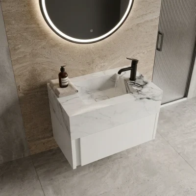 روشویی کابینتی سرامیکی ۲۵×۴۵ – کابین فومیزه ضدآب-4