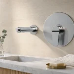 شیر روشویی توکار آرتین کروم مدل تیوان