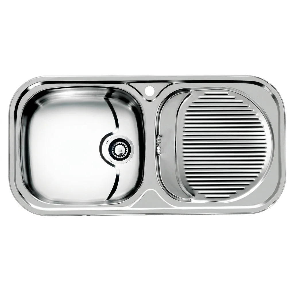 sink109akhvn سینک توکار اخوان مدل 109 تک لگن