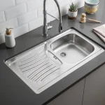 سینک روکار اخوان مدل 125 تک لگن