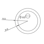 سینک توکار اخوان کد 22