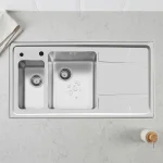 سینک توکار اخوان مدل 308 دو لگن