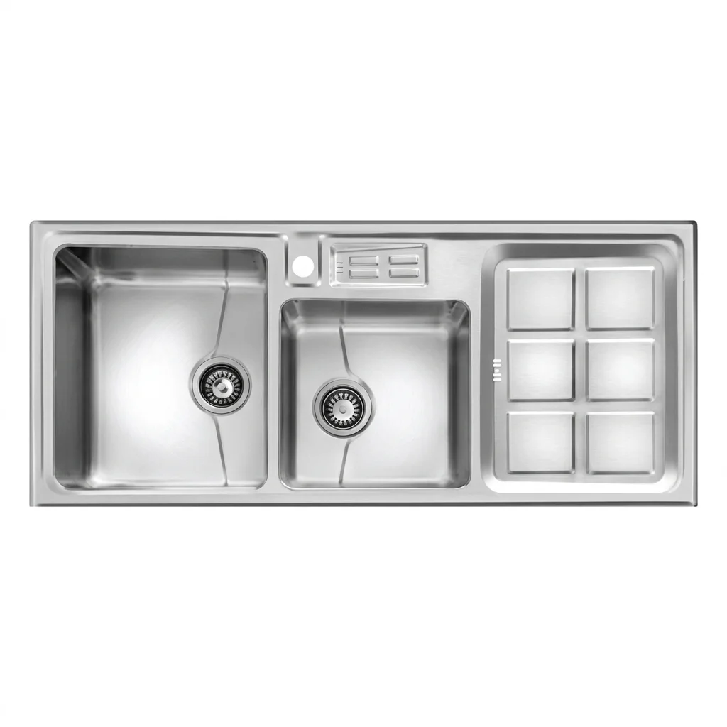 sink318sakhvn سینک توکار اخوان مدل 318S