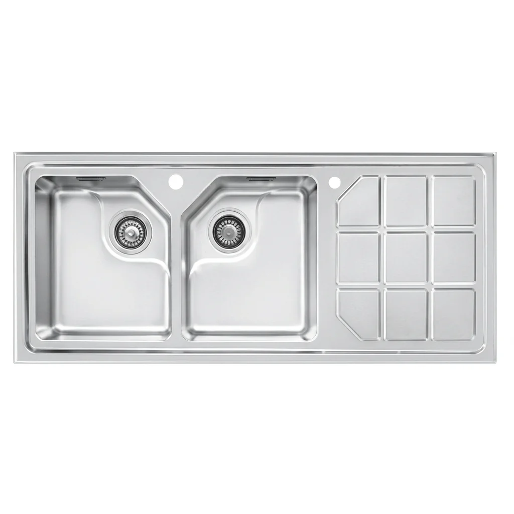 sink324akhvn سینک توکار اخوان مدل 324