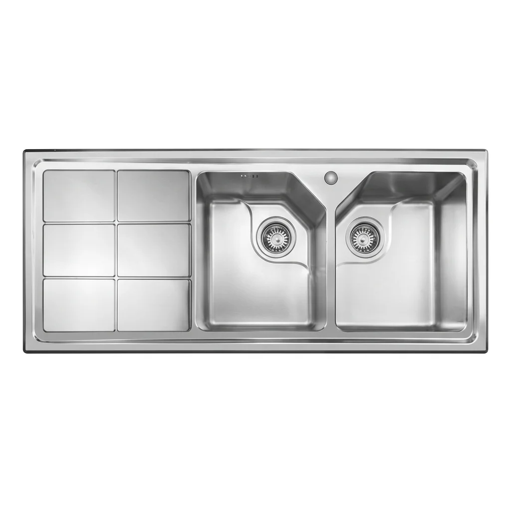 sink324sakhvn سینک توکار اخوان مدل 324S