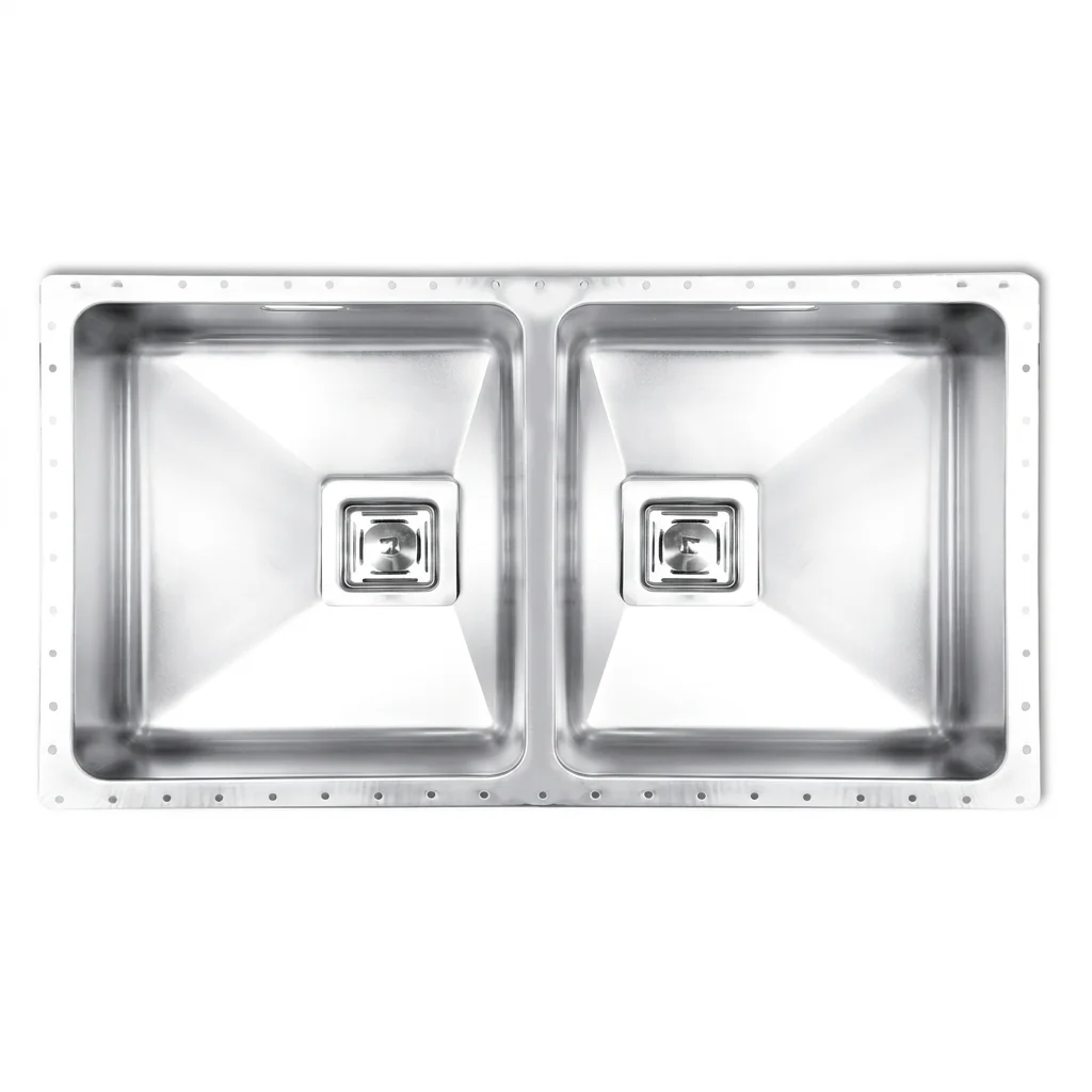 sink412akhvn سینک توکار اخوان مدل 412